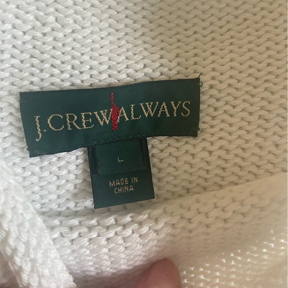 J. Crew Cropped Roll-neck Sweater large - Picture 4 of 6